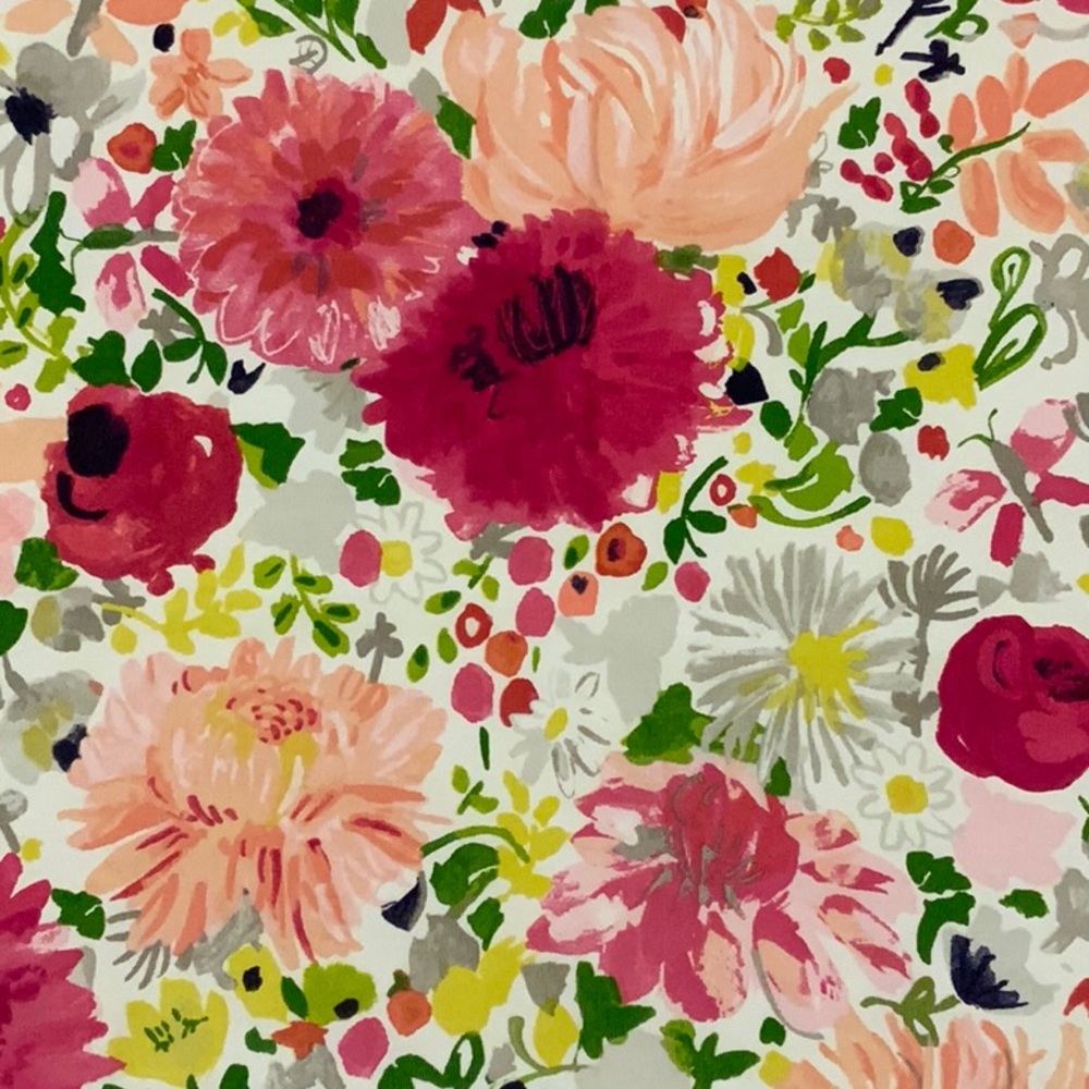 Kate Spade floral shower curtain